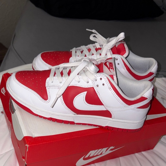Nike Other - Nike dunks red & white